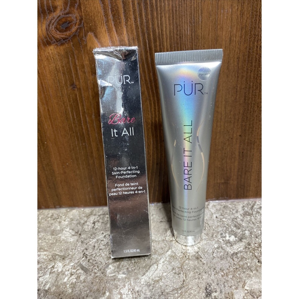 PÜR Pur Bare It All 12 Hr. 4-in-1 Skin-Perfecting Foundation: Porcelain
